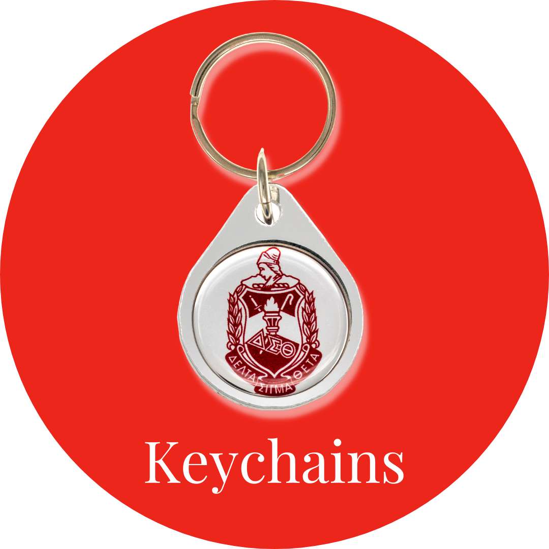 Delta Sigma Theta Keychains