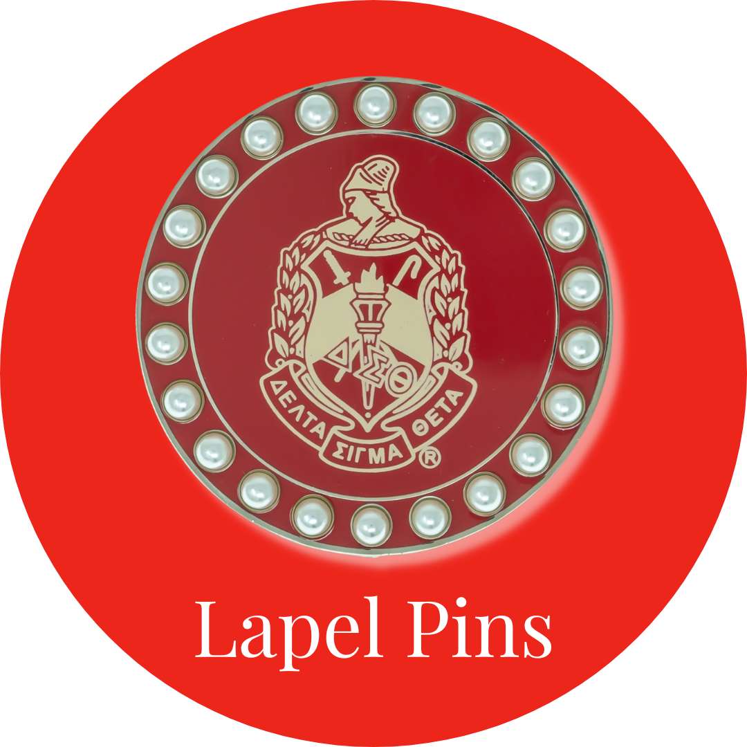 Delta Sigma Theta ΔΣΘ Lapel Pins