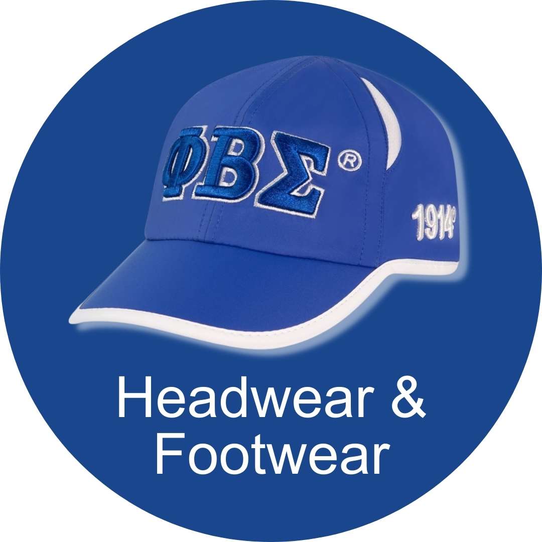 Phi Beta Sigma Headwear & Footwear