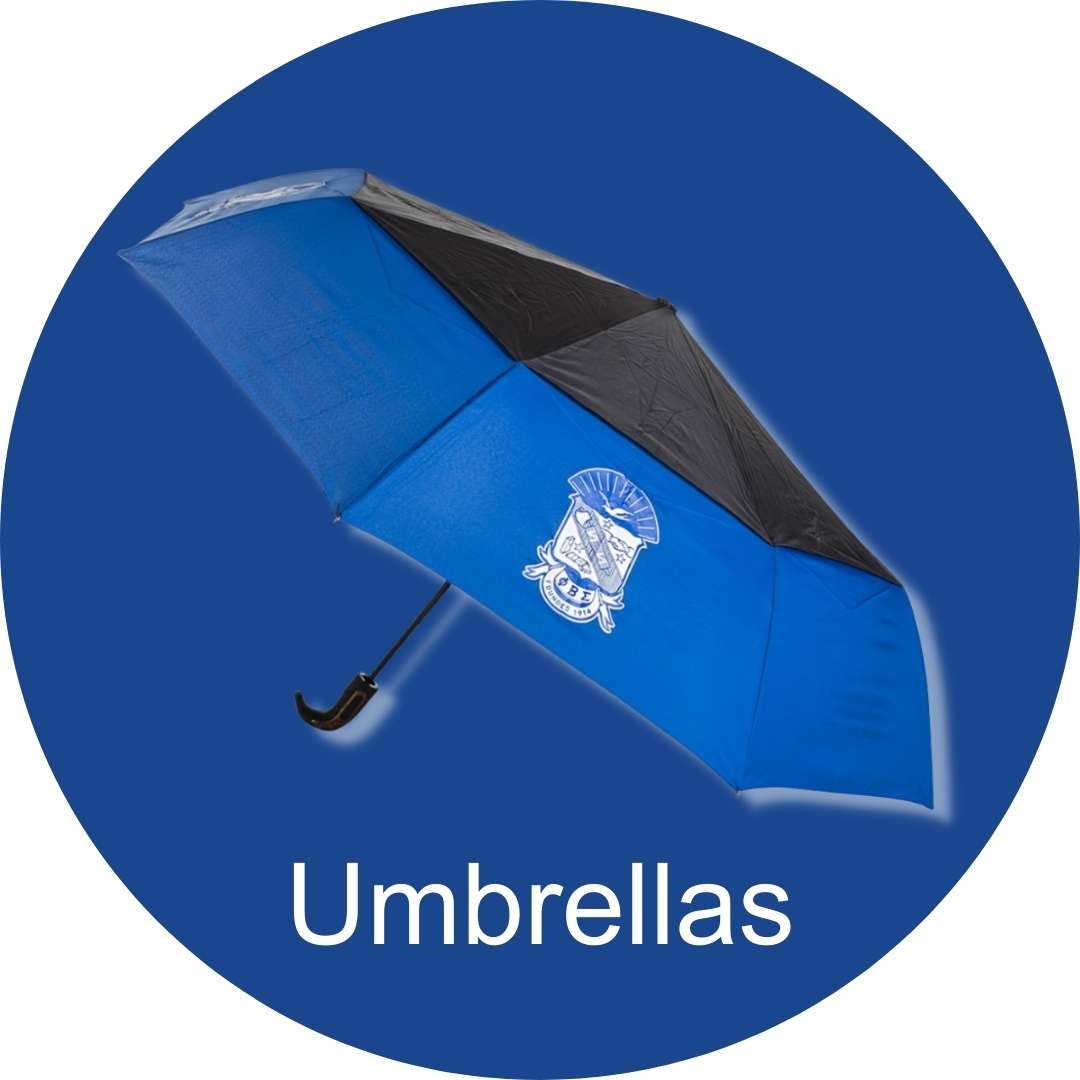 Phi Beta Sigma Umbrellas