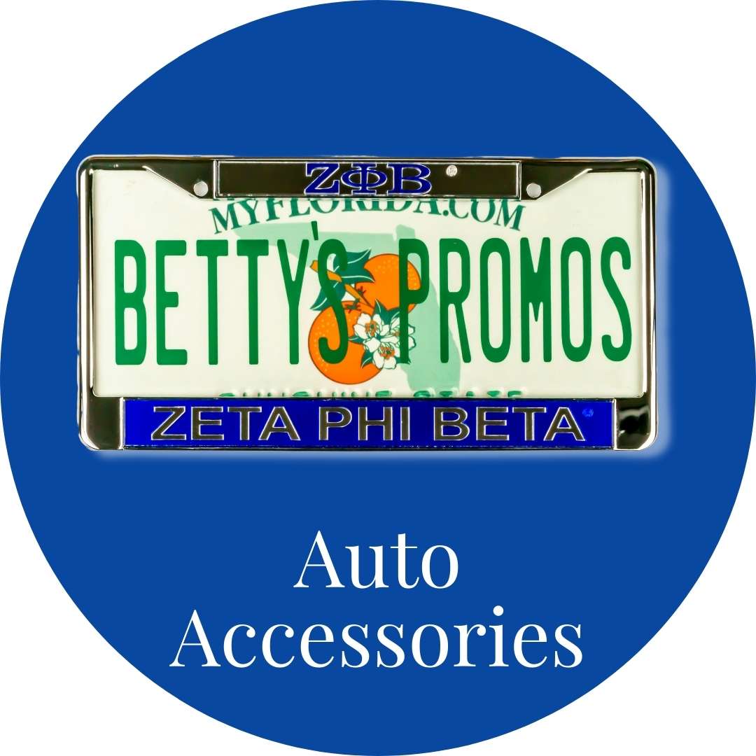 Zeta Phi Beta Auto Accessories