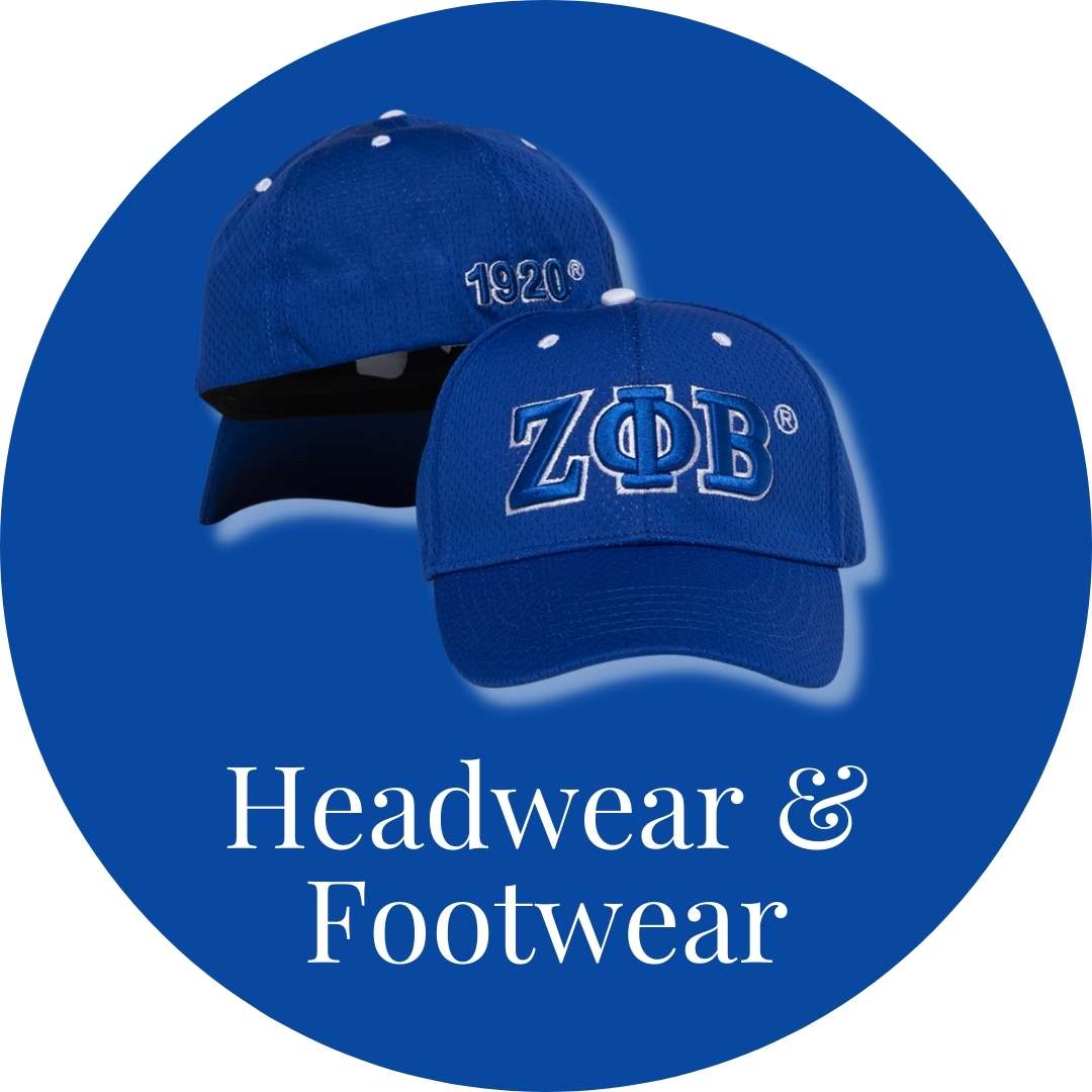 Zeta Phi Beta Headwear & Footwear