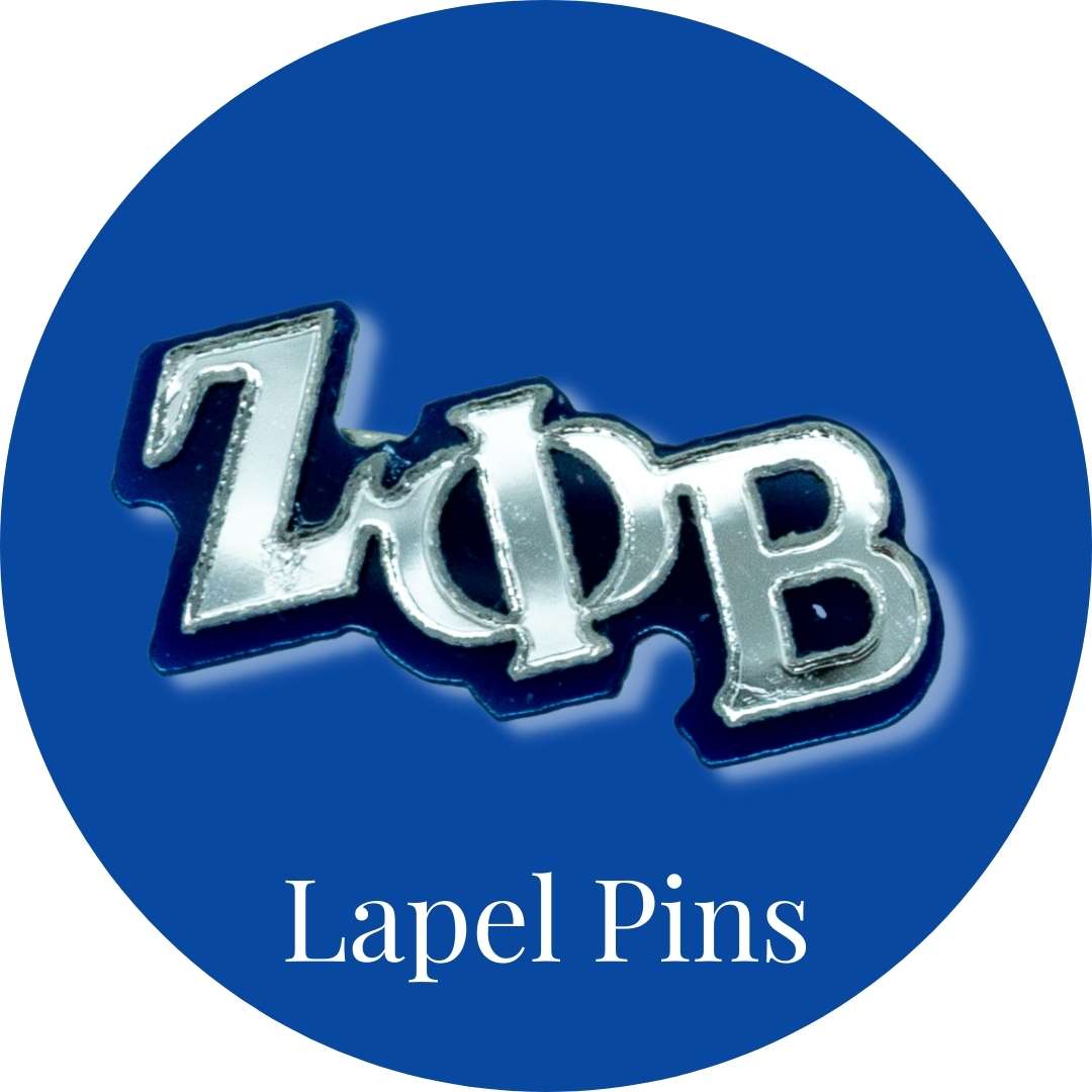 Zeta Phi Beta Lapel Pins