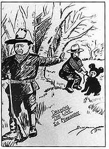 caricature de teddy roosevelt