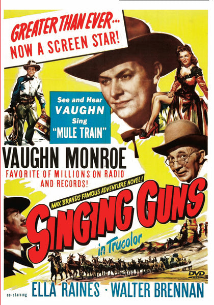 Singing Guns (1950) - DVD - Vaughn Monroe, Ella Raines
