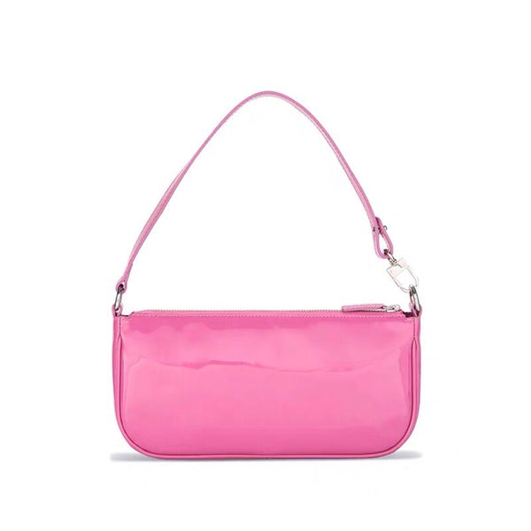 pink shoulder bag