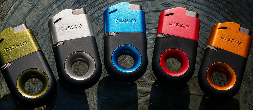 DISSIM Butane Soft-Flame Inverted Lighters