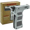 Dissim Hammer TORCH Lighter - Silver (side view with packaging)