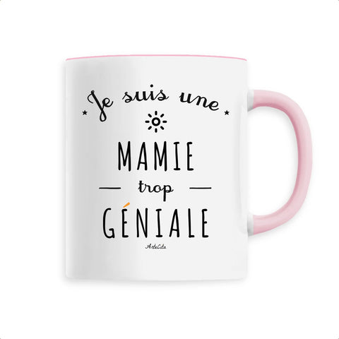Fête des grands-mères - Idée cadeau mug je suis une mamie trop géniale - cadeaux-positifs.com