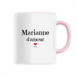 Mug - Marianne d'amour - 6 Coloris - Cadeau Original & Tendre - Cadeau Personnalisable - Cadeaux-Positifs.com -Unique-Rose-