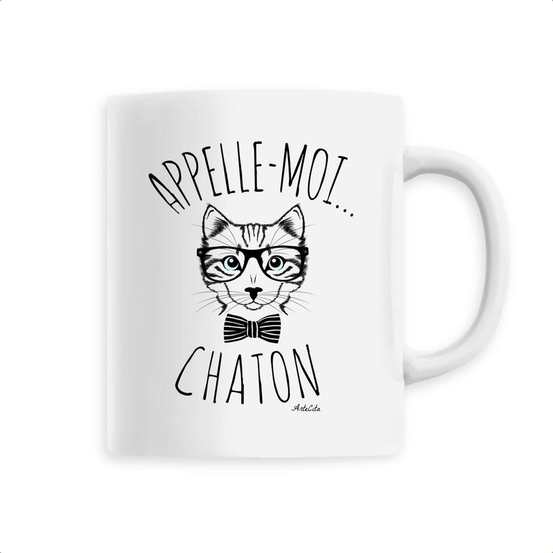 Mug Appelle Moi Chaton 6 Coloris Cadeau Original Cadeaux Positifs Com