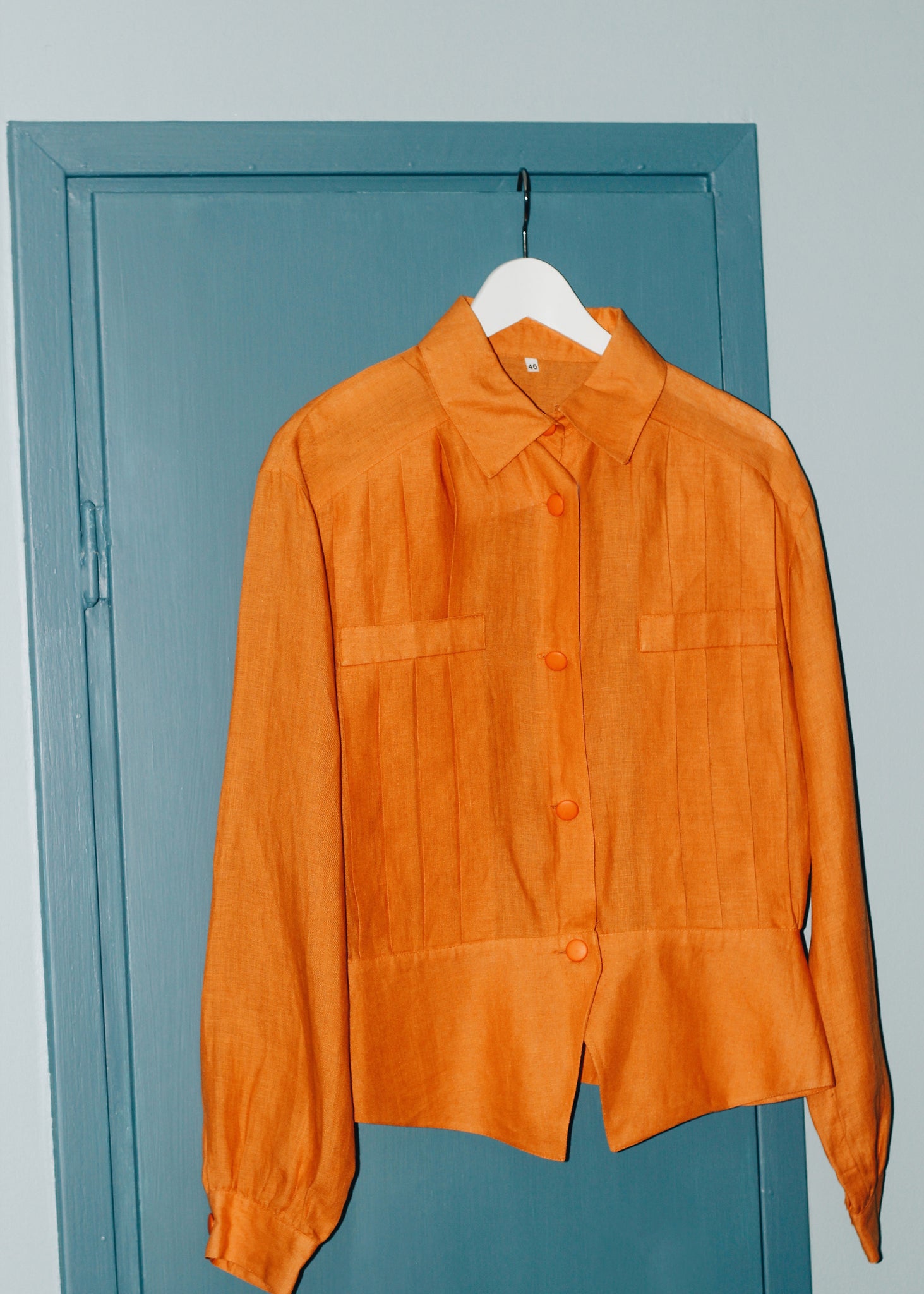 orange linen