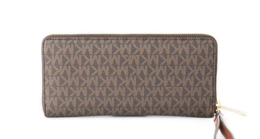 Michael Kors Jet Set Large Continental Travel Clutch Wristlet Wallet