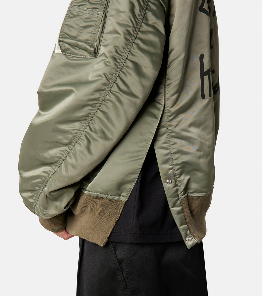 SACAI MADSAKI / Nylon Twill Blouson >> RESTIR