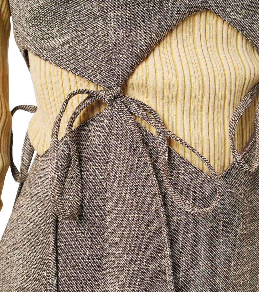 LE CIEL BLEU Tweed Cami Dress >> RESTIR