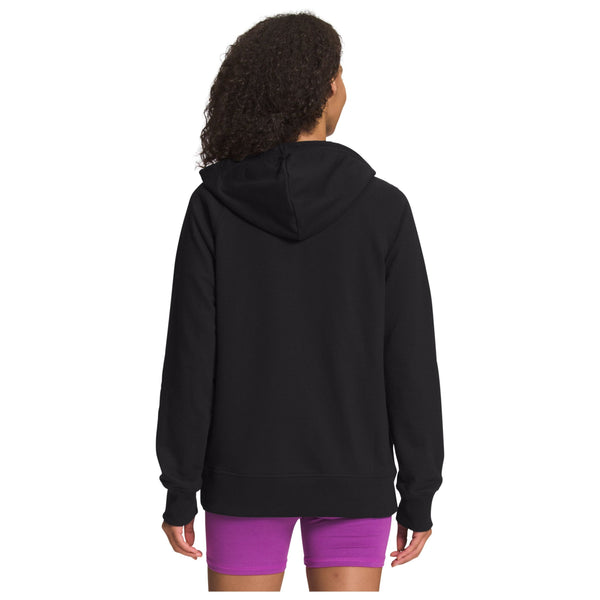 The North Face Women's Simple Logo Fleece Full Zip Hoodie TNF Black –  Footprint USA