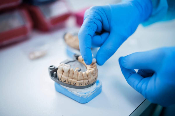 tooth replacement demonstration