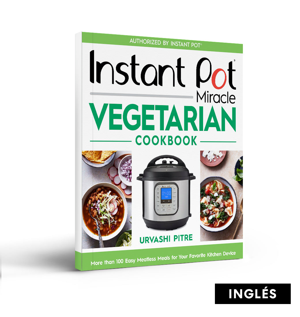 Libro Instant Pot Miracle Vegetarian Cookbook (Inglés) | InstantStore
