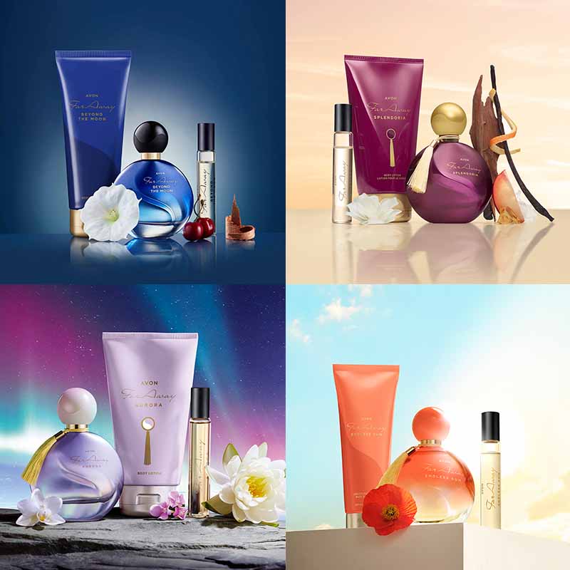 Far Away Fragrance Bundles.