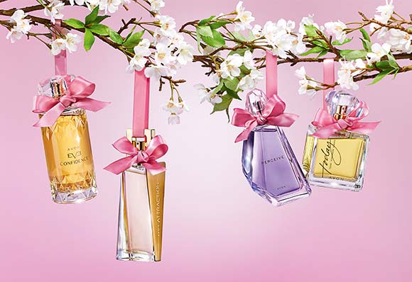 Variety of Avon Fragrances