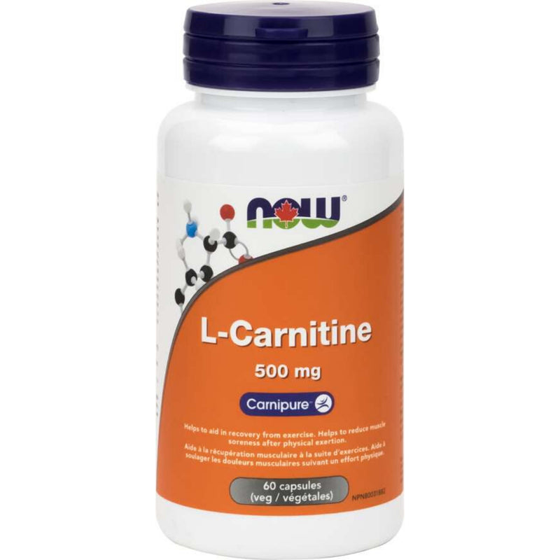 Now L-Carnitine 500mg 60caps