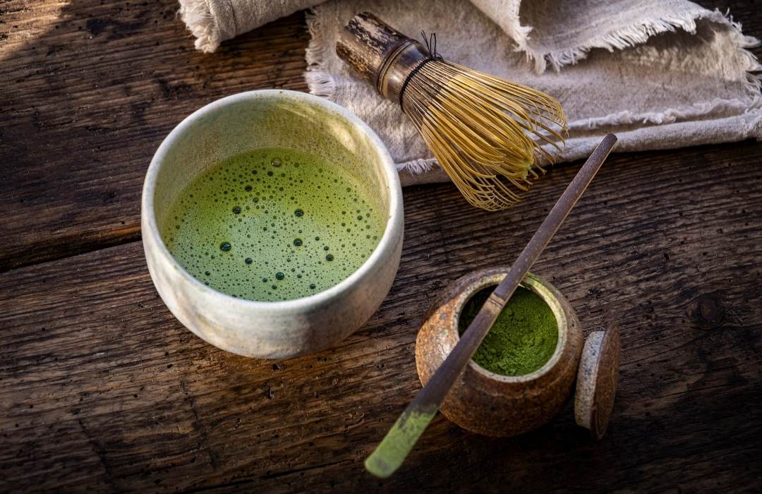 Cómo preparar el verdadero té ceremonial japonés Matcha