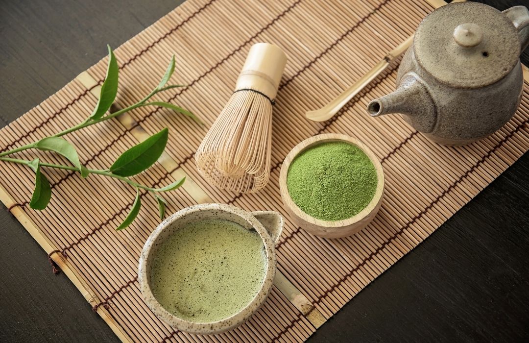 chá matcha