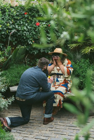 Virgie Tovar getting proposed to by partner