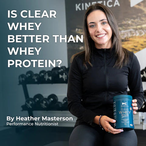 is clear whey better than whey protein