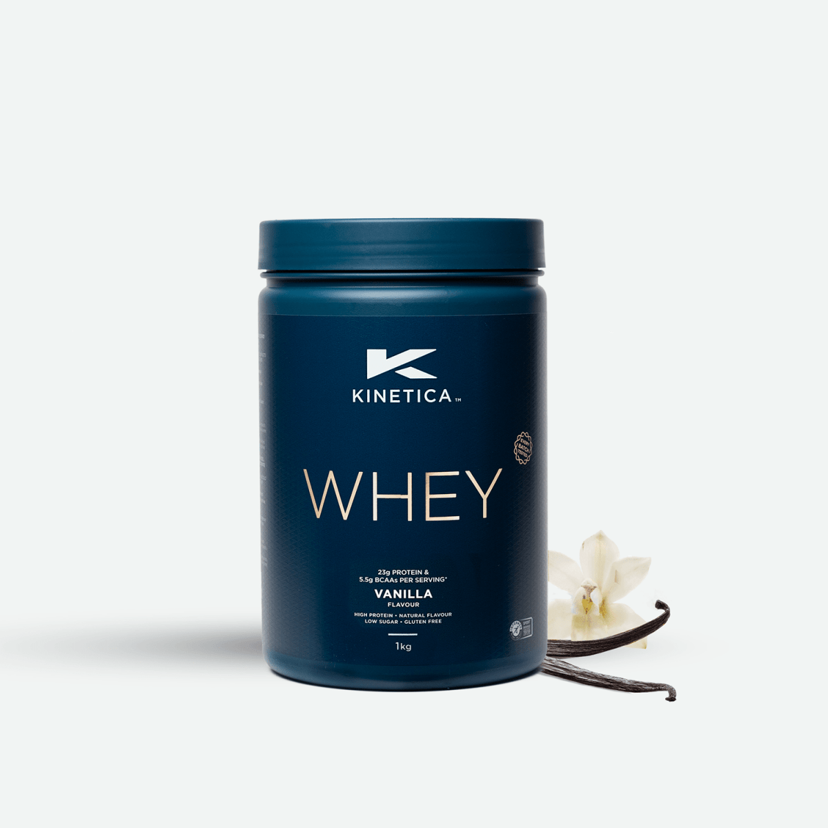 Whey Protein Vanilla 1kg - Kinetica Sports product image