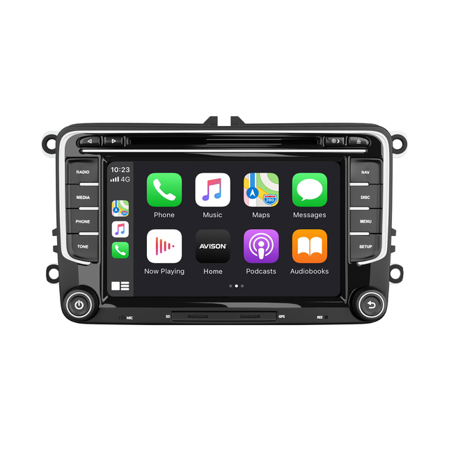 A-Sure 7'' Android 11 AutoRadio Carplay 2+32G DAB+ Navi GPS für VW Gol