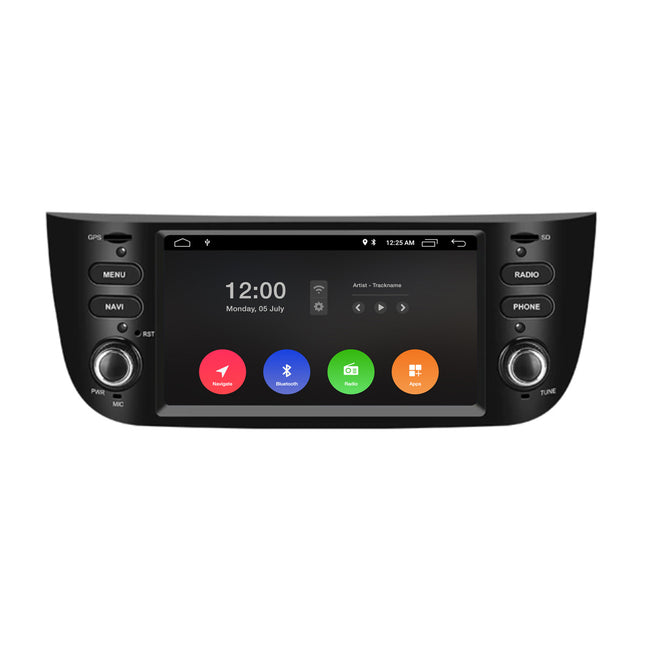 Android 10.0 Autoradio pour Fiat Linea Grande Punto Evo Multimédia GPS  Navigation Autoradio Sans Fil Carplay 4g Ai Voix