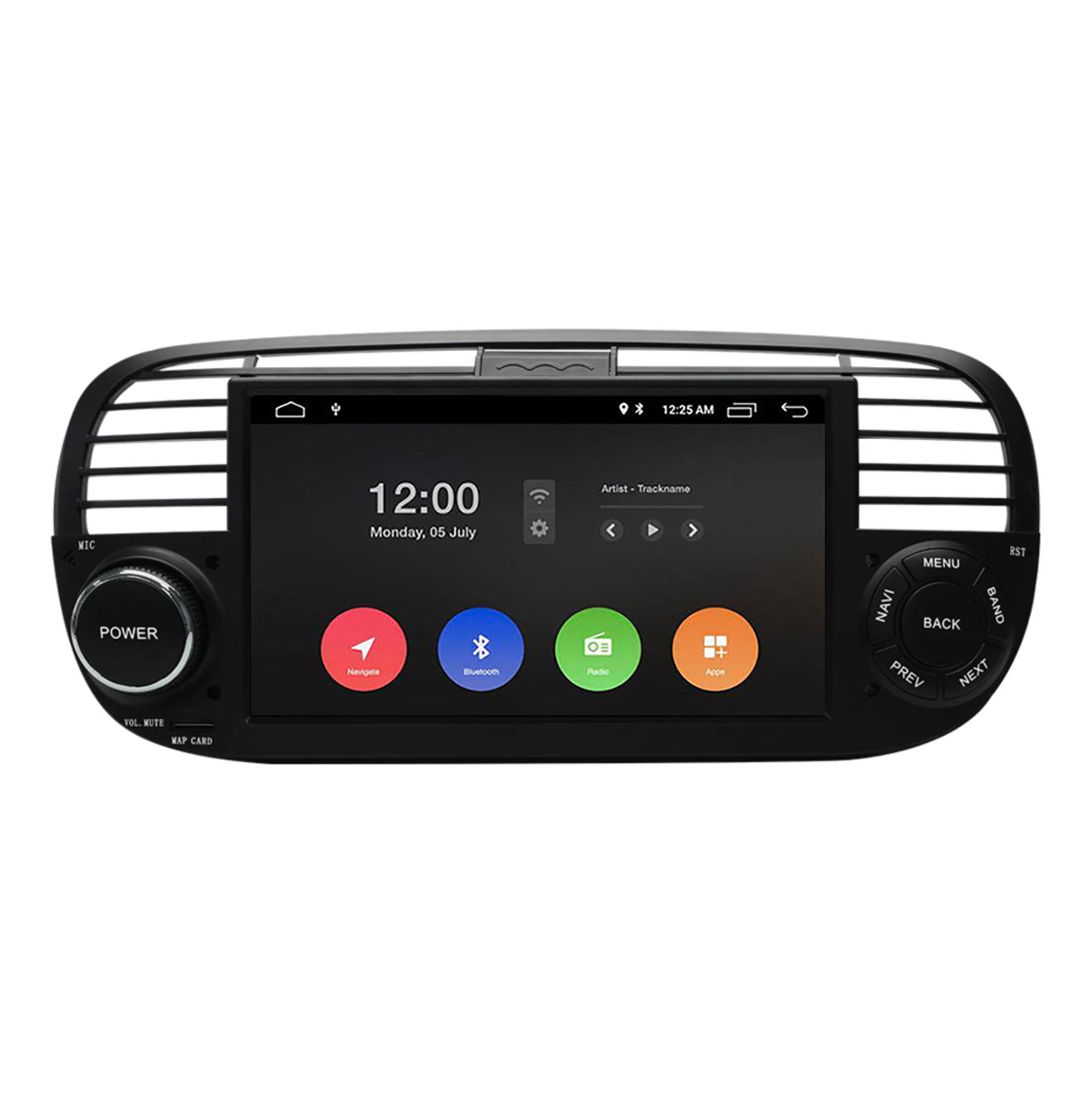 Spreekwoord temperatuur regel Autoradio Navigatie voor Fiat 500 | Carplay | Android | DAB | Bluetoot –  Autoradioplaza