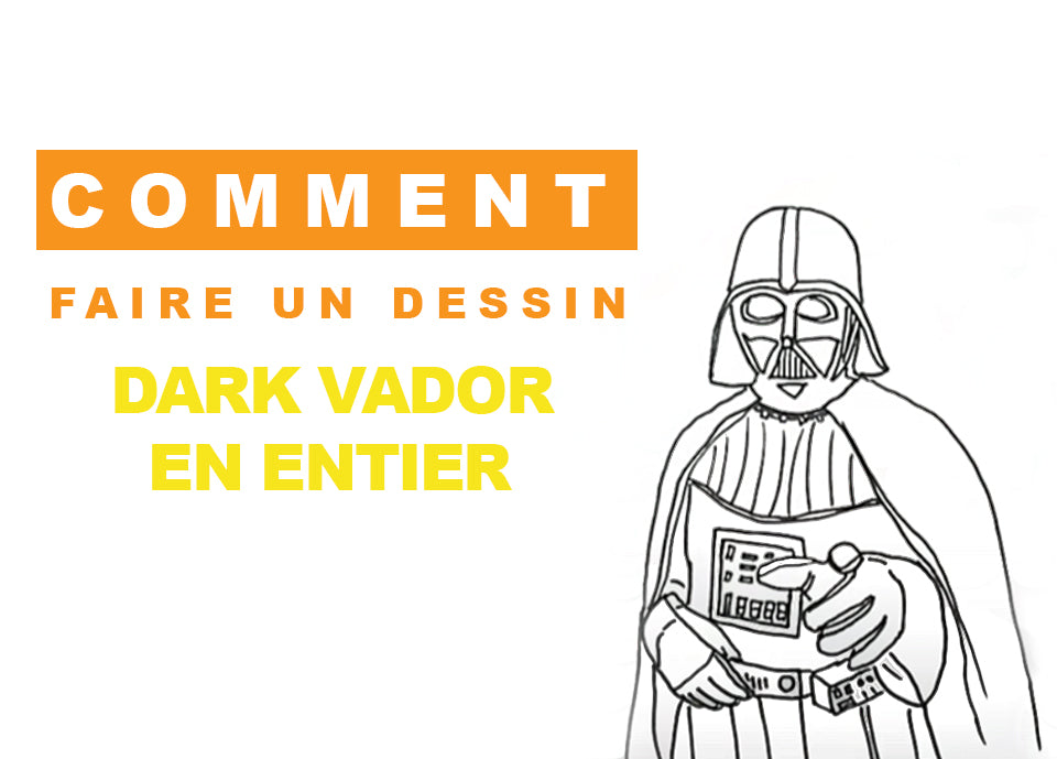 Dessin Dark Vador Facile Jedi Shop
