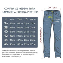 calça jeans masculina numero 38