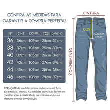 calça jeans masculina 46