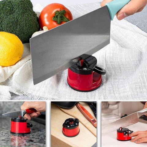 Suction Cup Whetstone Knife Sharpener – Zupcarts