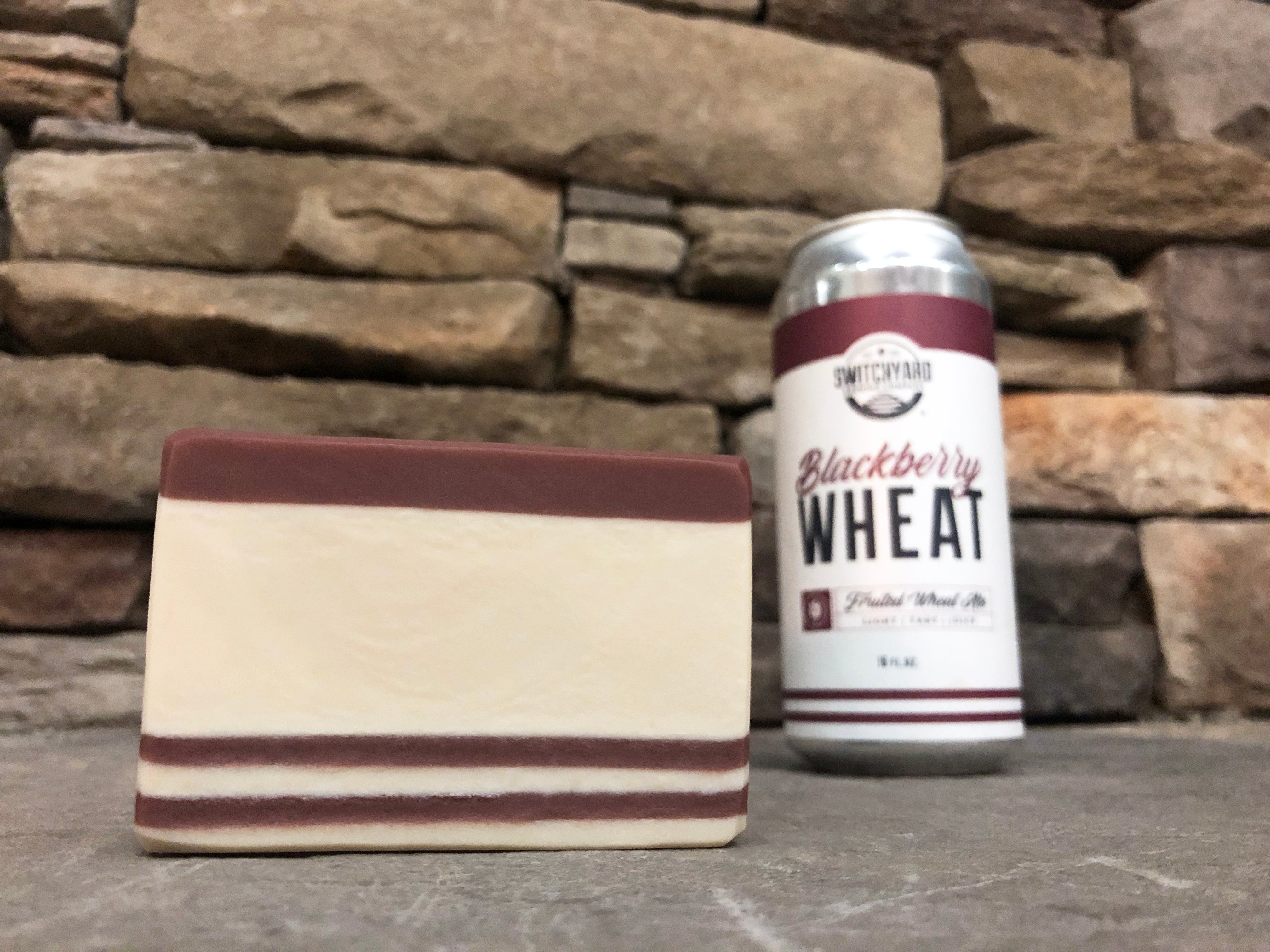 Blackberry Wheat Beer Soap