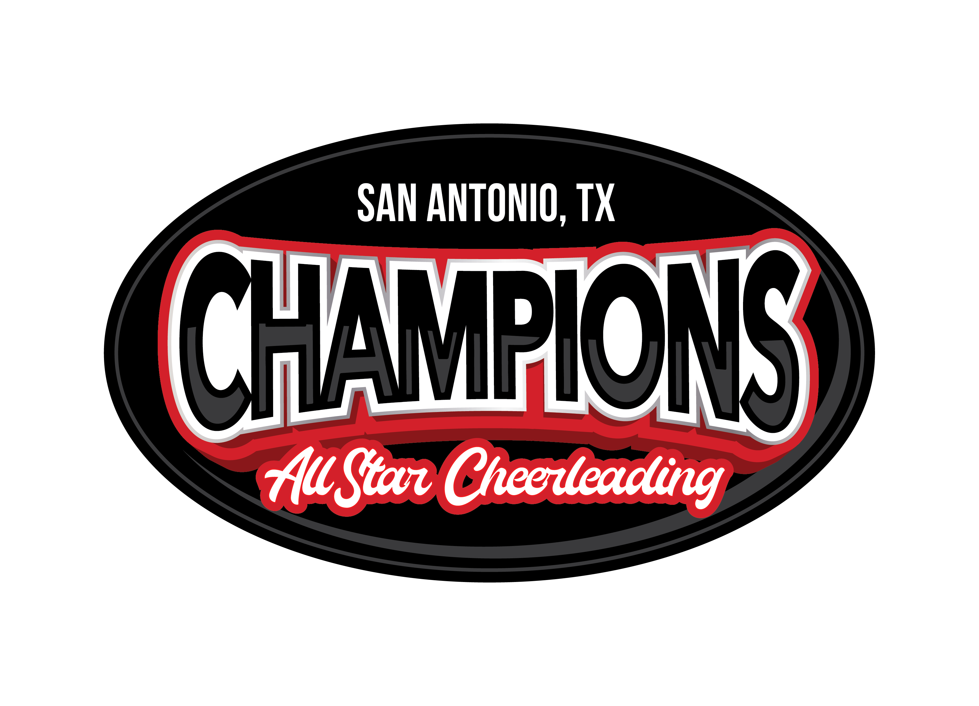 CChampions Allstar Cheerleading Logo