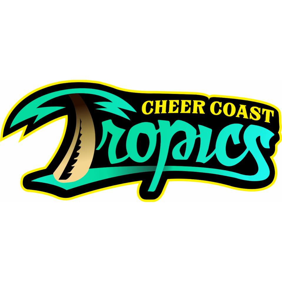 Cheer Coast Tropics Logo