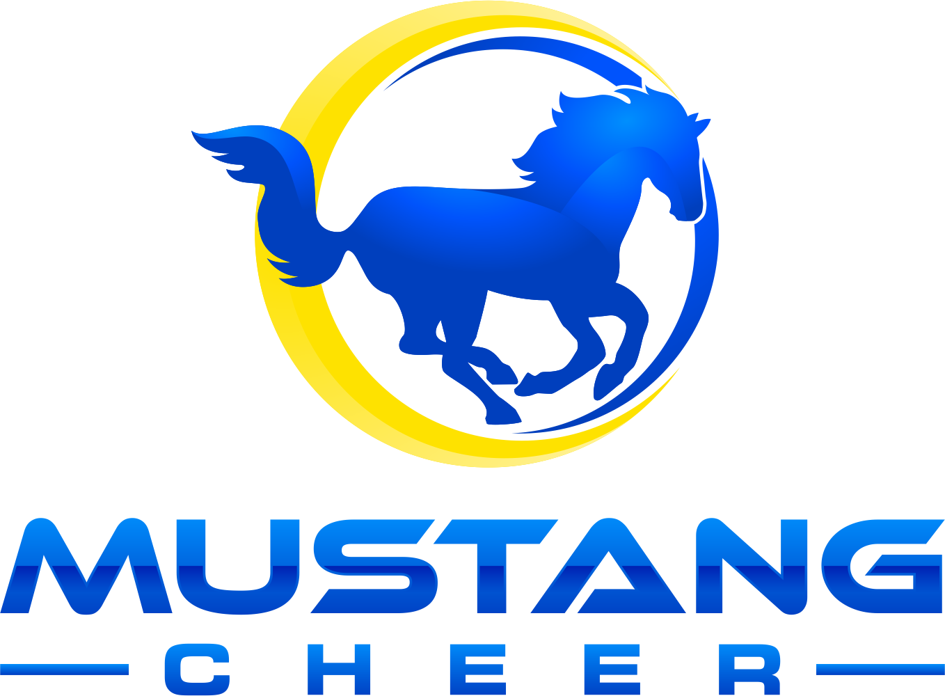 Mustang Cheer Logo