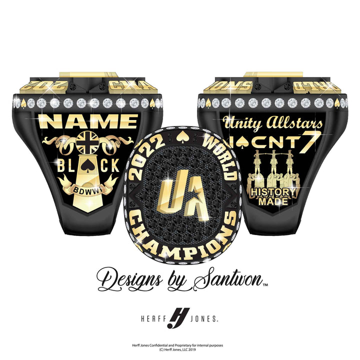 Cheer Extreme Lady Lux World Championship Ring