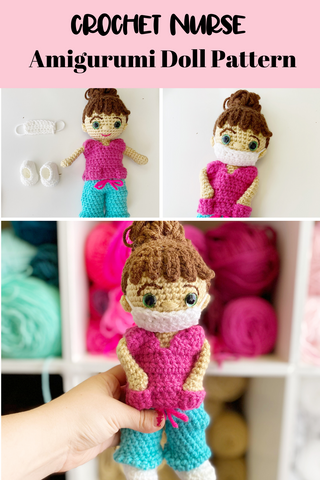 crochet nurse doll pattern