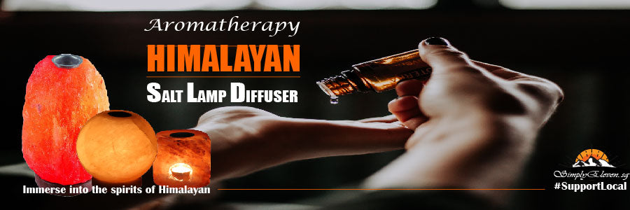 Aromatherapy Himalayan salt lamp diffuser Singapore