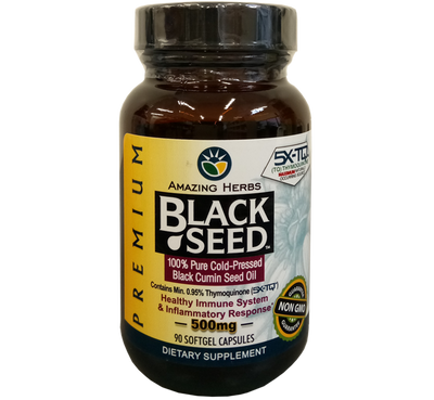 Premium Black Seed Oil 500mg - Apex Health