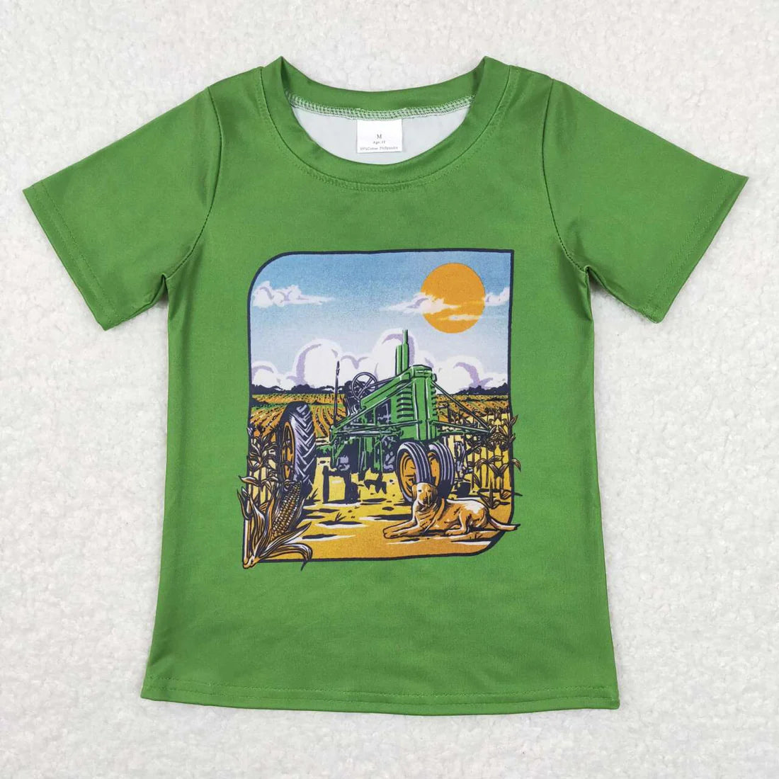 BT0503 Farm tractor green