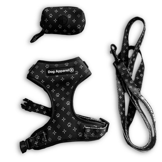 Chewy Vuitton - Harness & Leash Red Set – Dog Apparel