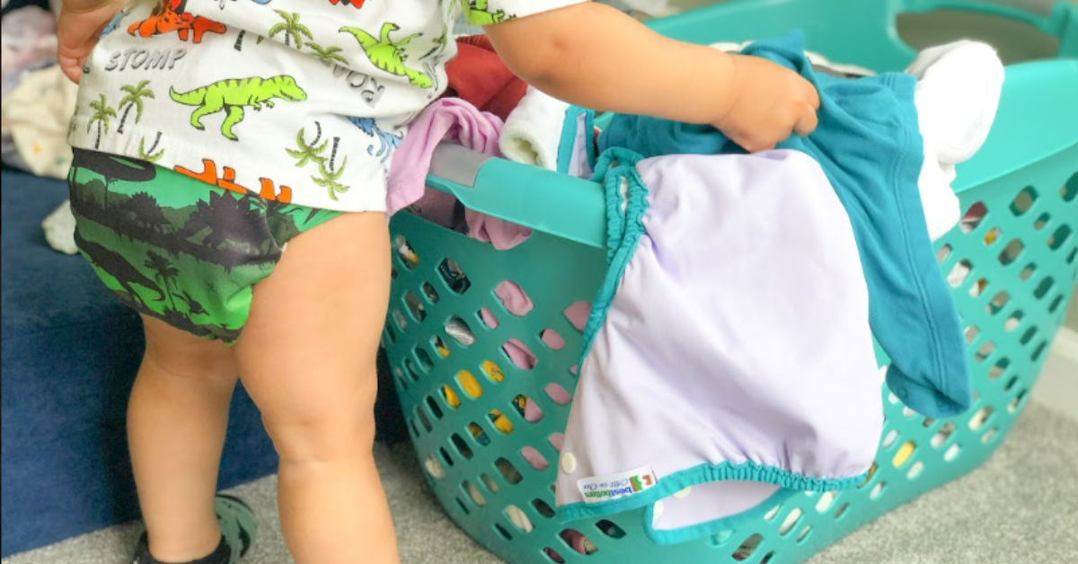  how to store dirty cloth diapers