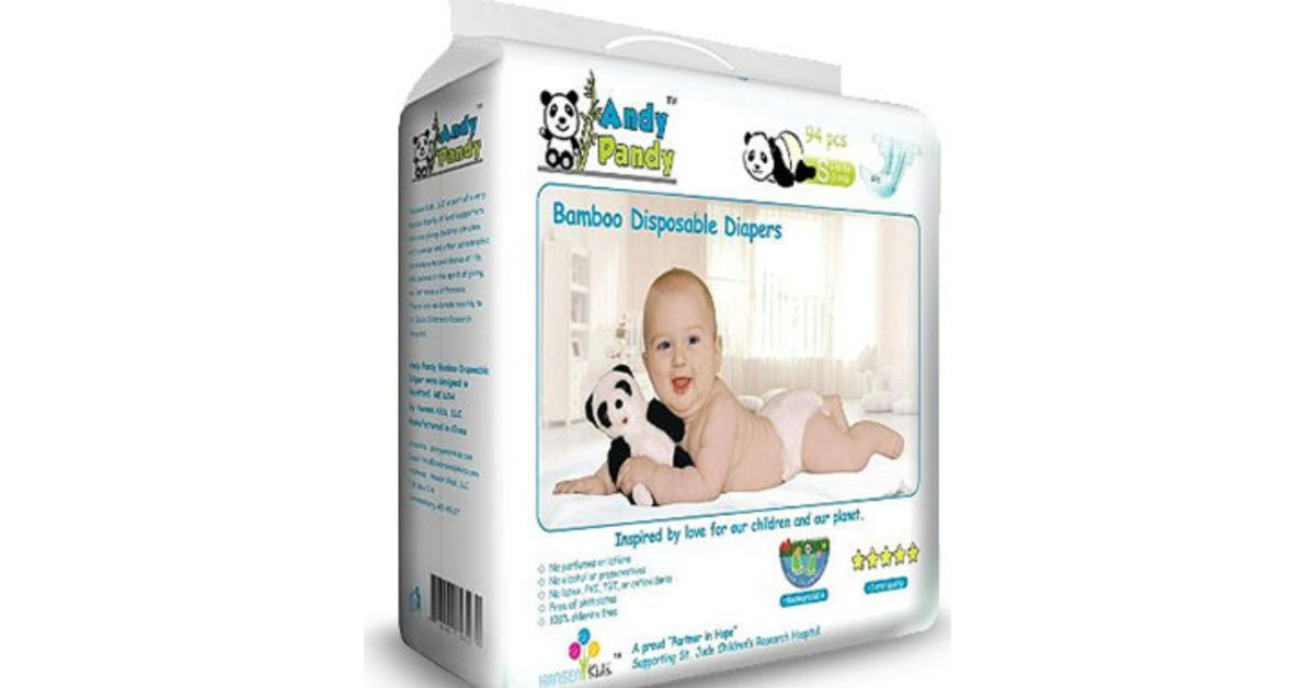 Andy Pandy Bamboo Disposable Diapers 