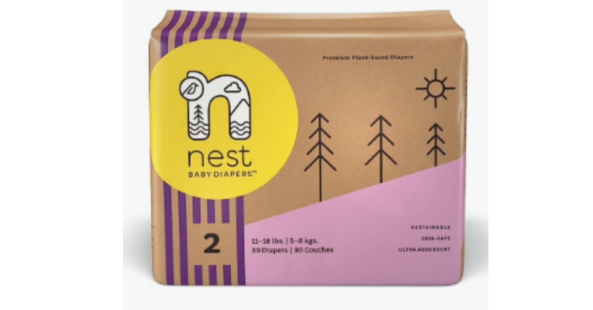 nest as one of non-toxic diapers